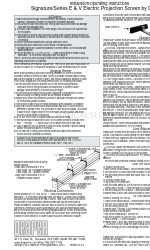 Draper Signature/Series E Istruzioni per l'installazione e il funzionamento