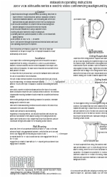 Draper VCB Silhouette E series Installation And Operating Instructions