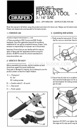 Draper 23312 Instruções de utilização