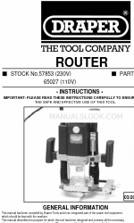 Draper Router Petunjuk Manual