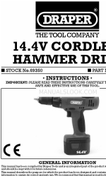 Draper 69350 Instructions Manual