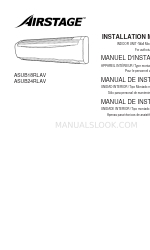 AirStage ASUB24RLAV Manual de instalação