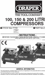Draper DA150/300B Instrukcja obsługi