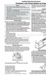 Draper FlexShade 2 Installation And Operating Instructions