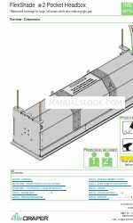 Draper FlexShade 2 Pocket Headbox 取扱説明書