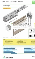 Draper FlexShade NEXD Instrukcja obsługi