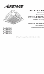 AirStage AUUB18TLAV Instrukcja instalacji