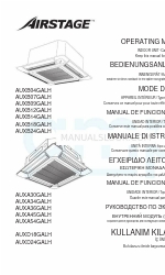 AirStage AUXA36GALH Manual de instruções