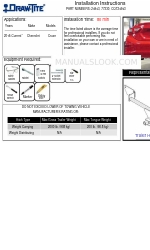 Draw tite CQT24943 Instrukcje instalacji