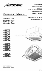 AirStage AUXB07L Kullanım Kılavuzu