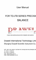 Drawell JTB Series Руководство пользователя