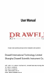 Drawell T16 Manual de Instruções