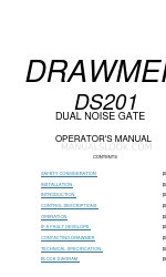 Drawmer DS201 Benutzerhandbuch