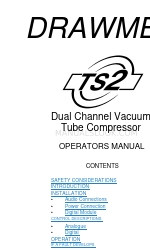 Drawmer TS2 取扱説明書