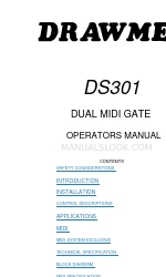 Drawmer DS301 Benutzerhandbuch