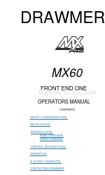 Drawmer MX PRO MX60 Benutzerhandbuch