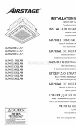 AirStage AUXK018GLAH Manuale di installazione