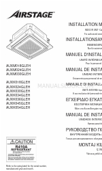 AirStage AUXK018GLEH Manuale di installazione