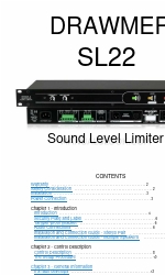 Drawmer SL22 매뉴얼