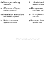 Bosch 6 Series Installation Instructions Manual