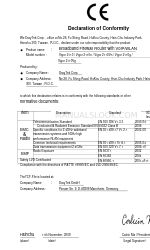 Draytek Vigor 2110Vn Declaración de conformidad