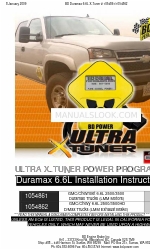 BD Diesel Performance Ultra X-Tuner Manuel d'instructions d'installation