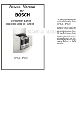 Bosch Benchmark Series Service Manual