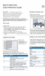 Bosch Benchmark Series Quick Reference Manual