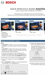 Bosch Benchmark Series NETP066SUC Quick Reference Manual