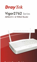 Draytek Vigor 2762 Series Quick Start Manual