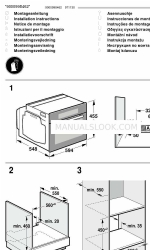 Bosch CDG634BS1B 설치 지침 매뉴얼