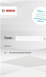 Bosch CMG7241B1A User Manual And Installation Instructions