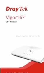 Draytek Vigor167 Schnellstart-Handbuch