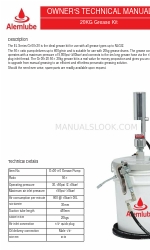 Alemlube EL SERIES Manual técnico do proprietário