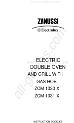 Electrolux ZANUSSI ZCM 1030 X Instruction Booklet