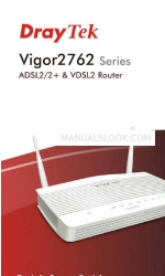 Draytek Vigor2762 series Manual de início rápido