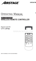 AirStage UTY-LNH series Kullanım Kılavuzu
