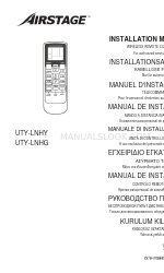 AirStage UTY-LNHG Manuale di installazione