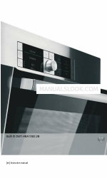 Bosch HBA13B2 2B Series Manual de instrucciones