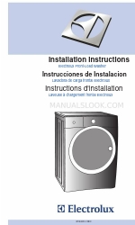 Electrolux 137067200 Instrukcja instalacji