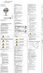 BD Sensors DM01 Instrukcja obsługi