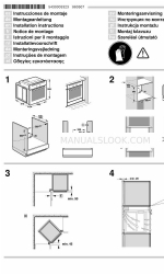 Bosch HBA33B150A/01 Manual de instrucciones de instalación