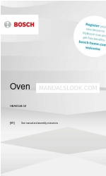Bosch HBA534B.0Z ユーザーマニュアルと組み立て説明書