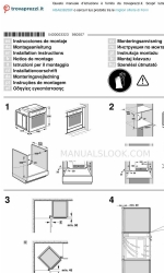 Bosch HBA63B258F Manual de instrucciones de instalación