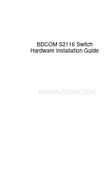 Bdcom S1216 Інструкція з експлуатації обладнання