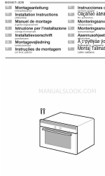 Bosch HBC84E653B 取付説明書