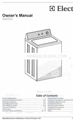 Electrolux ELTW20XAKW0 Panduan Pemilik