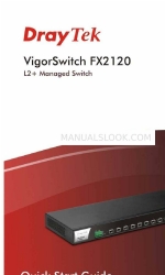 Draytek VigorSwitch FX2120 Snelstarthandleiding