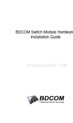 Bdcom switch module Installatiehandleiding