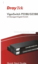 Draytek VigorSwitch G2280 Manuel de démarrage rapide